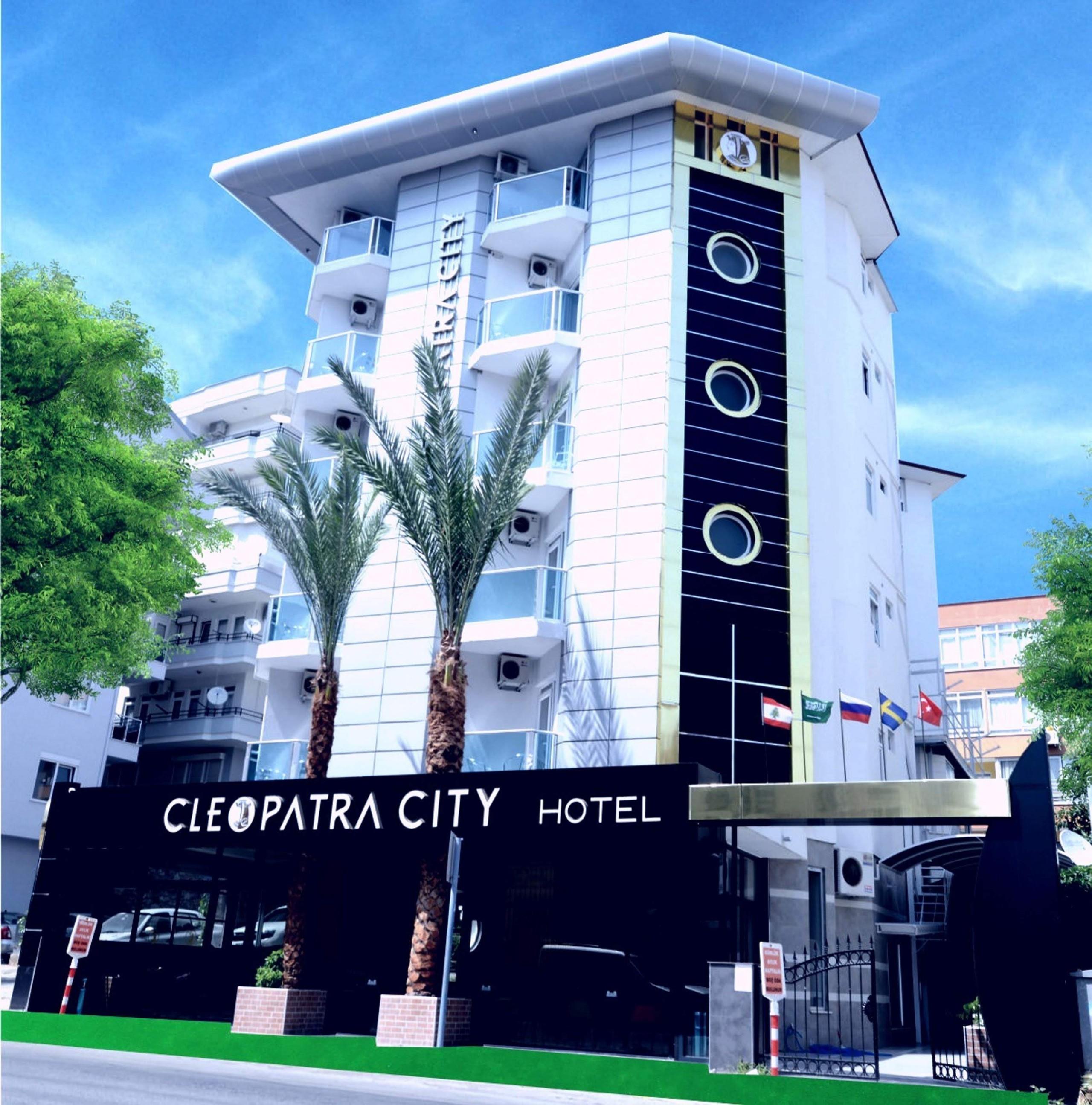 Cleopatra City Hotel Alanya Exteriör bild